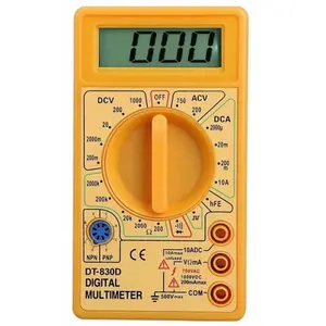 Multimètre numérique DT830D Fournisseurs Multimètre Testeur numérique Chiffre Portable Multmetro à vendre