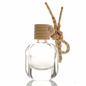 10ml di vetro deodorante per ambienti diffusore tappo di legno vuoto appeso per auto bottiglia di profumo MOQ 100 pz tappo a vite scatola di tenuta imballato - Product Image 3