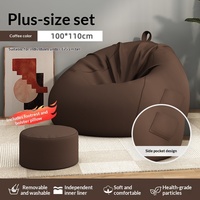 Fauteuil paresseux en tissu Tatami, design moderne et simple, pour se prélasser et dormir, idéal pour les petits appartements et les balcons