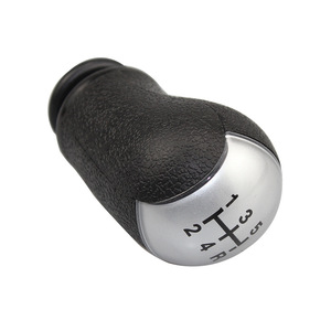 Pomo de palanca de cambios de cuero para coche Ford, manual, 5 y 6 velocidades, ergonómico, para modelo Fox FCXN-G01 - Product Image 1