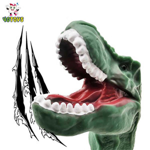 Mềm 3D hình động vật khủng long và cá mập tay con rối ngón tay Vinyl PVC đồ chơi bằng nhựa cho trẻ em trai và bé - Product Image 6