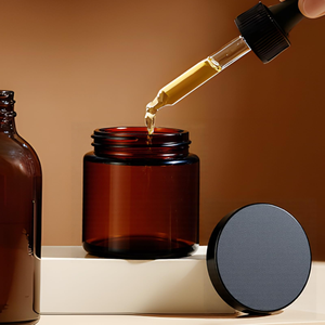 ขวดแก้วและโหลแก้ว โหลแก้วมีฝาปิด ขวดแก้วใสสำหรับเครื่องสำอาง - Product Image 4