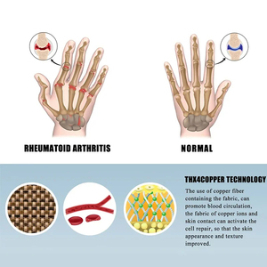 1 Pairs Arthritis Anti Arthritis Therapy Compression and Ache Pain Joint Relief Winter Warm - Product Image 2