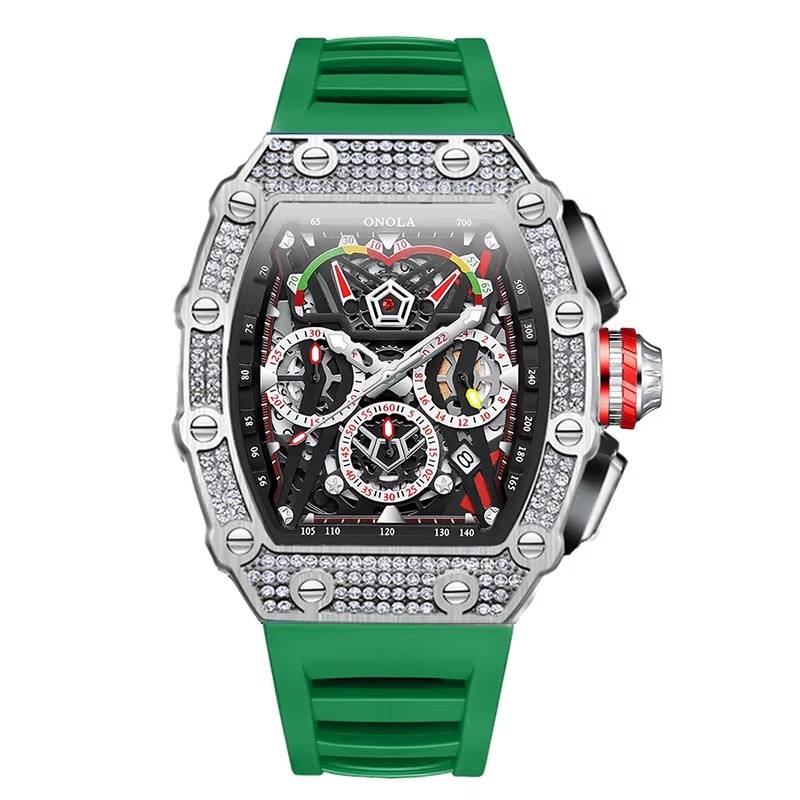 สีเขียวเงิน