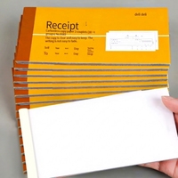 Carnet de reçus autocopiants 2/3 feuillets pour l'impression claire et lisse, idéal pour les commandes de livraison d'articles d'entrepôt et la gestion quotidienne des affaires.