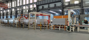 Sistemas <span class=keywords><strong>de</strong></span> embalaje totalmente automáticos para placas <span class=keywords><strong>de</strong></span> yeso y paneles <span class=keywords><strong>de</strong></span> pared con cortina <span class=keywords><strong>de</strong></span> película y máquinas <span class=keywords><strong>de</strong></span> embalaje <span class=keywords><strong>de</strong></span> película elástica - Product Image 2