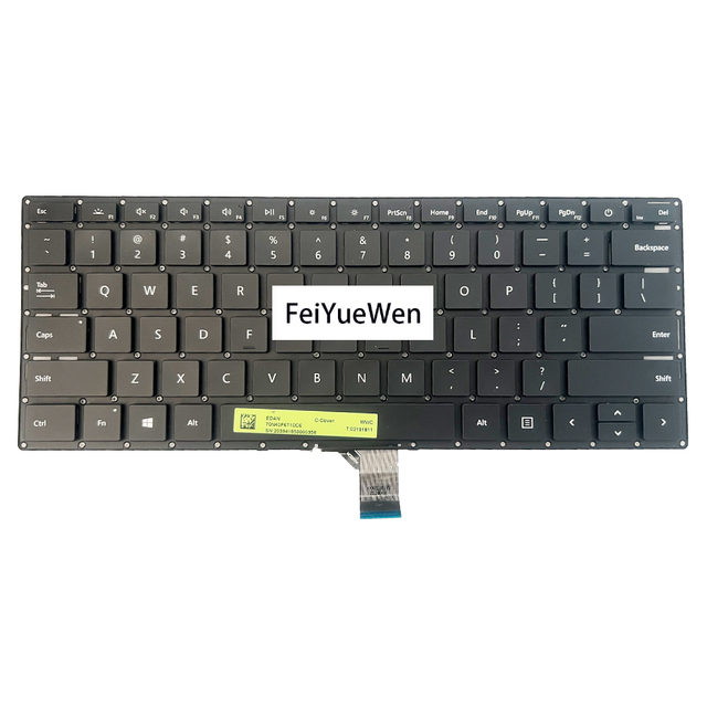 Original Keyboard US Layout for Microsoft Surface Laptop 3 4 5 13.5 1867 1868 1872 1951 1958 Laptop Accessories Spare Parts