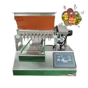 New multifunctional desktop chocolate soft candy hard candy pouring machine