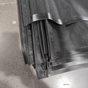 Tissu de polyester de maille enduit de PVC de fil de cors soudable et en métal à haute fréquence avec le Keder de couture d'aiguille <span class=keywords><strong>pour</strong></span> le parasol - Product Image 6