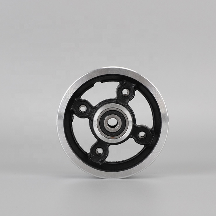 LEKEFETO Vollgummireifen Für Elektroroller - Vorderrad 200 X 50 Mm