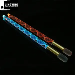 2023 accessoires de kit de batterie de musique Jingying, 13 couleurs <span class=keywords><strong>Ghost</strong></span> Dtyle Star Style acrylique baguettes fluorescentes baguettes de batterie lumineuses - Product Image 1