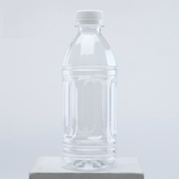 Botol PET Isi Panas 300ml 350ml 500ml Food Grade Tekanan Negatif Plastik PET Bulat untuk Minuman Jus dengan Tutup 38mm