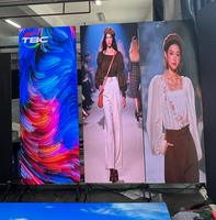Affiche LED pliable ultra-mince 1mx2m P1.56mm pour la publicité numérique et la promotion commerciale