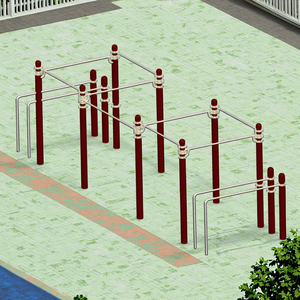 Barras de acero duraderas personalizadas, marca XIDEAO, 5 años de garantía para Fitness al aire libre, equipo de ejercicio de <span class=keywords><strong>calistenia</strong></span>, parques - Product Image 4