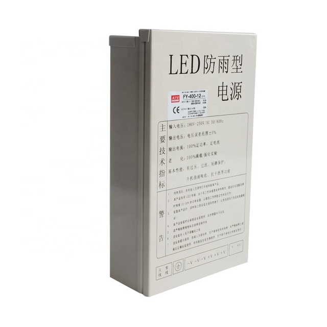 Good Quality 400w Rainproof Led Driver 12v 33a Dc Power Supply Ip44