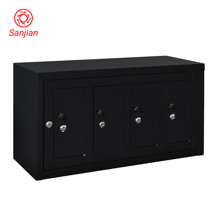 high quality changing room station school gym employee storage electronic products 4 door metal steel lockers