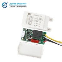 Sakelar pencahayaan AC 220V, Sensor PIR LED Microwave terbaik untuk deteksi manusia