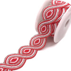 S269 nhà máy thời trang trang trí sửa chữa nóng Rhinestone Dải sắt trên Rhinestone hạt cắt tỉa cho túi quần áo - Product Image 6