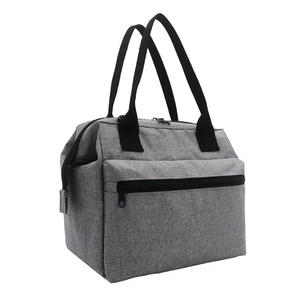 Bolsa térmica duradera personalizada para el almuerzo, lona de algodón ecológica, bolsa de compras portátil OEM, bolsa térmica para alimentos, bolsa térmica <span class=keywords><strong>Jumbo</strong></span> - Product Image 3