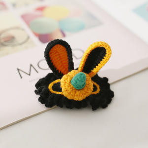 رخيصة مبتكرة تصميم لطيف اليدوية Kawaii أرنب اليقطين الخريف هالوين متماسكة مصمم هدية للفتيات - Product Image 6