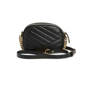 Camera Tas Met Asymmetrische Quilten En Een Verstelbare Ketting En Lederen Trending Riem Fanny Tas Kleine Dames Ketting Zak