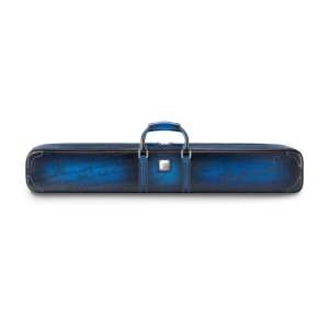 Étui de queue de billard portable en cuir véritable, forme ronde, 1/2 rigide, 3B4S, <span class=keywords><strong>prix</strong></span> usine bas - Product Image 4