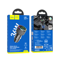 Hoco NZ14 Guerrero 36W chargeur voiture double usb QC3.0 18W charge rapide