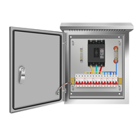 Boîte de distribution d'énergie extérieure en acier inoxydable personnalisée, équipement électrique, boîte MCB, tableau de distribution pour l'industrie
