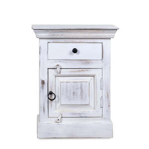 High Quality MDF Wooden Adjustable Custom Night Stands Modern Traditional Design Home Bedroom Hospital School Use Eco-Friendly - Product Image 1