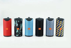 Haut-parleur portable stéréo sans fil TG113 Super Bass V5.5 en tissu avec lumière LED clignotante pour ordinateur – Offre Spéciale - Product Image 5