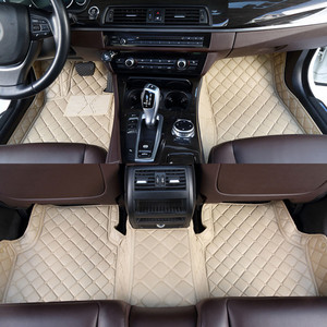 Tapis de sol de voiture sur mesure de qualité supérieure pour BMW |   Tapis de sol de voiture en cuir imperméable antidérapant Ensemble complet Accessoires intérieurs de luxe - Product Image 6