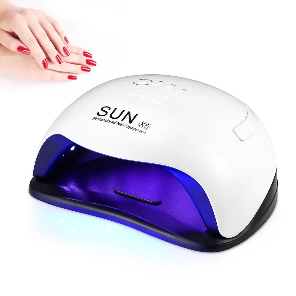 Amazon hot sale 54W SUNX5 UV Gel Nail Lamp Nail Polish Dryer with 4 Timer setting for manicure salon