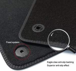 Set di Tappetini per Auto JIAYI Ecologici in Velluto di Poliestere Spesso 6mm per MG 3 Hatchback, 4 Pezzi, Resistenti con Suola Antiscivolo Granulare - Product Image 4