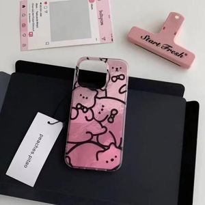 เคสโทรศัพท์มือถือกันกระแทกน่ารักสำหรับ iPhone 16 15 14 13 12 11 Pro Max PLUS เคสโทรศัพท์กันกระแทก - Product Image 1