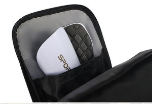 Sac de rangement pour chaussures de <span class=keywords><strong>sport</strong></span> en tissu Oxford noir de haute qualité, sac de voyage portable pour chaussures, sac de rangement pour chaussures de football - Product Image 3