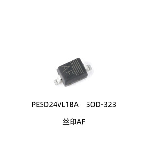 PESD24VL1BA ไดโอดรองรับ SOD-323 24V ชิปป้องกันไดโอดแบบติดตั้งบนพื้นผิว - Product Image 1