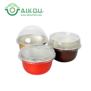 Récipient de cuisson rond en aluminium jetable, pour four, pâtisserie, desserts, plats à gâteaux ronds, brownie, cuisson au fromage - Product Image 3
