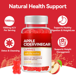 Vente en gros OEM Marque privée KETO ACV Gummies Brûleur de graisse Gummies au vinaigre de cidre de pomme pour la perte de poids - Product Image 3