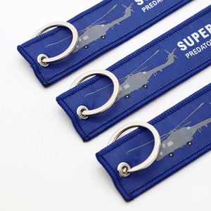 Porte-clés en tissu personnalisé sur le thème de l'aérospatiale pour la promotion de marques aérospatiales et les cadeaux d'entreprise - Product Image 2