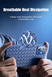 เคสโทรศัพท์ TPU สีสันสดใสกันลื่นฝาครอบแม่เหล็กซิลิโคนสานสำหรับ Huawei Y7 Y6 Y9 Y9S Y8S - Product Image 2