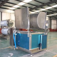 Automatische RVS 304 Braadpan 100l 200l Volledig Automatische Besturingspomp Multifunctioneel Eenvoudige Bediening Hoge Efficiëntie