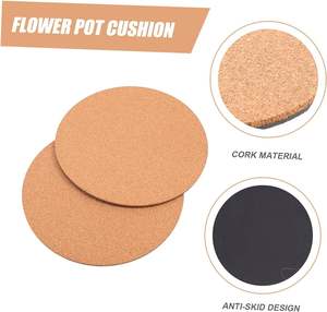 Posavasos para plantas de corcho 2024, almohadilla de corcho DIY, almohadilla para placa de planta para jardinería - Product Image 2