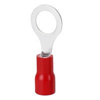 Terminal de Anillo Preaislado Serie RV, Conector de Crimpado de Cobre Estañado para Cable Eléctrico