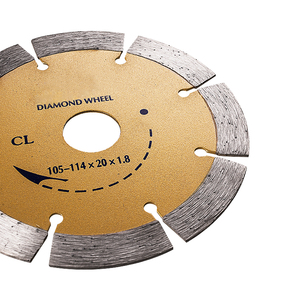 Changli blanco 110MM 1,8mm de espesor 10mm segmento <span class=keywords><strong>Alteza</strong></span> 20mm, agujero interior seco disco de corte de VI las cuchillas - Product Image 5