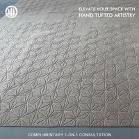 Tapis réversible imperméable antidérapant de luxe moderne à rayures noires et blanches, résistant au feu, écologique et adapté aux animaux domestiques