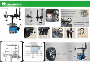 Cambiadores de neumáticos manuales, equipo de <span class=keywords><strong>taller</strong></span> de servicio de neumáticos, fuente de alimentación de 220V, herramientas esenciales <span class=keywords><strong>para</strong></span> talleres mecánicos - Product Image 3