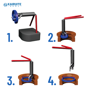 Attrezzo Manuale per Sigillatura di Escavatori, Strumento Durevole per Sigillatura Inferiore con Custodia Rigida OEM, Cilindro Idraulico - Product Image 2