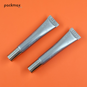Tube souple personnalisé de 10 ml pour cosmétiques, soins de la peau, crème pour les yeux, essence, or, argent, avec bouchon en forme de goutte - Product Image 4