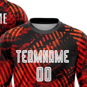 Camiseta de Fútbol de Manga Larga, Camiseta Deportiva Transpirable de Secado Rápido, Uniforme de Entrenamiento Atlético para Hombres y Equipos - Product Image 4