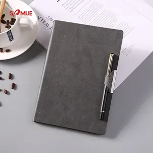 Grijs Custom Papier Index Tabs A5 B5 Notebook Onderwerp Tabs Met Pen Lus